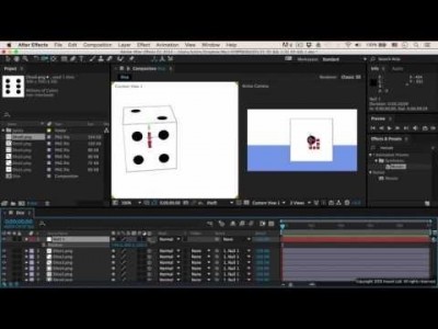 [애프터이펙트 강좌] 33 3D 실습 1