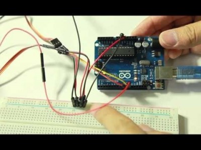 프로젝트 - 움직이는 레이저 장난감 만들기