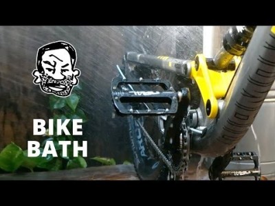 How I wash my mountain bikes