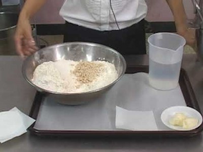 제빵 기능사 실기   01차시 제빵 식빵   비상스트레이트법