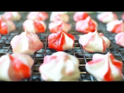 [Mint Meringue] 간단한 디저트 10 - 민트 머랭쿠키 만드는 법