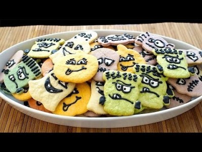 [Halloween Cookie] 맛있는 디저트 요리 5 - 할로윈 쿠키 데코레이션 하는 방법