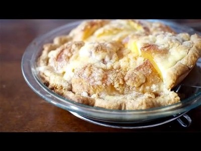 ♥홈메이드 복숭아 크림 파이♥복숭아 파이의 업그레이 버전입니다.