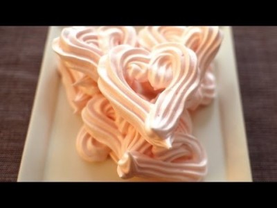 [Heart Meringue] 간단 발렌타인데이 선물 1 - 하트 머랭 쿠키 만들기