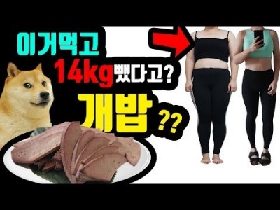 다이어트 음식이 왜 거기서나와? 닭가슴살대신..?(호불호 주의)