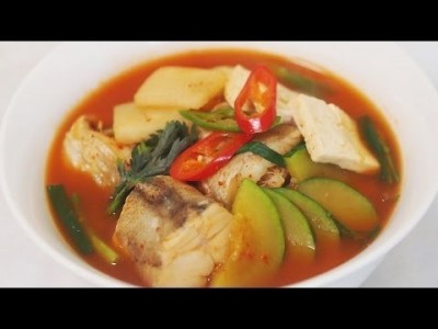 [ 한식조리기능사 실기동영상 ] 생선찌개 동태찌개 만드는법! 생선손질법 생선손질하는방법