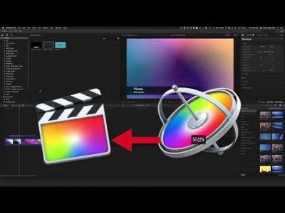 파이널컷 타이틀 기본 스타일 편집하기