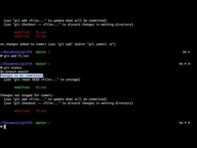 지옥에서 온 GIT : git stage area