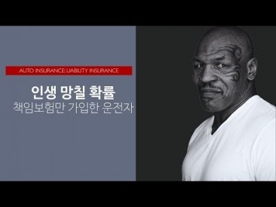 인생 망칠 확률 : 책임보험만 가입한 운전자2