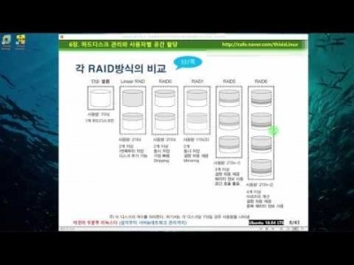 》 이것이 우분투 리눅스다 06장 02교시 : RAID 개념, 하드디스크 9개 준비