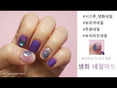 [봄,꽃]하고 싶은 아트 다 담은 생화 네일아트  Dried Flower Nail Artㅣ Younghee …
