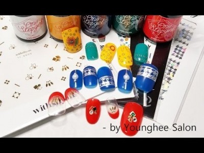 [위드샨] 원스텝젤과 다양한 스티커 활용법 ㅣ Younghee Salon