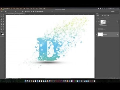 [포토샵 강좌] 부서지는 효과 01 - 브러쉬 연습/복습