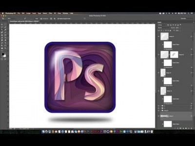 [포토샵 강좌] 14-2 벡터 도형을 이용한 Ps아이콘 만들기
