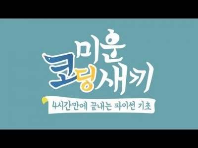 #1 미운코딩새끼 | 파이썬 강좌 코딩 기초 강의 Python | 김왼손의 왼손코딩