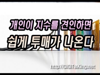 [주식] 개인이 지수를 견인하면 쉽게 투매가 나온다(기다림의 미학)