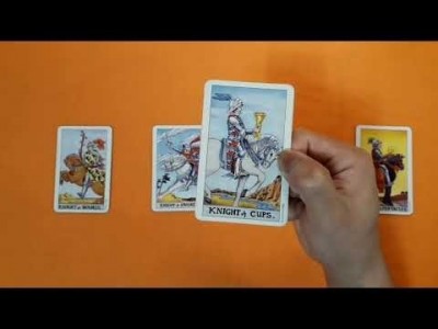 타로카드 마이너카드 스캔하기 14편(나이트카드모음편)