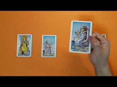 타로카드 마이너카드 스캔하기 15편(퀸카드모음편)