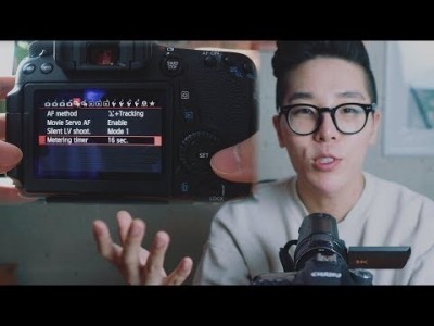 영상을 위한 캐논 DSLR 세팅법 (feat. Canon 70D)