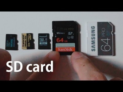 4K 촬영용 SD카드에 대하여 (feat. 미러리스, DSLR 유저)