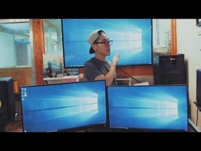 내가 모니터를 세개 쓰는 이유 | 전문가용 모니터에 대하여 (feat. 벤큐 SW271)