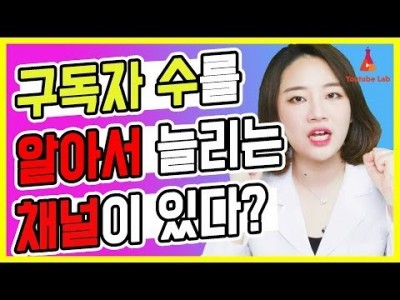 유튜브랩 영상을 보면 유튜브 구독자 수 올리기 쉬울까? 조회 수 올리기 쉬울까? 유튜브 교육과 채널 성장의 …
